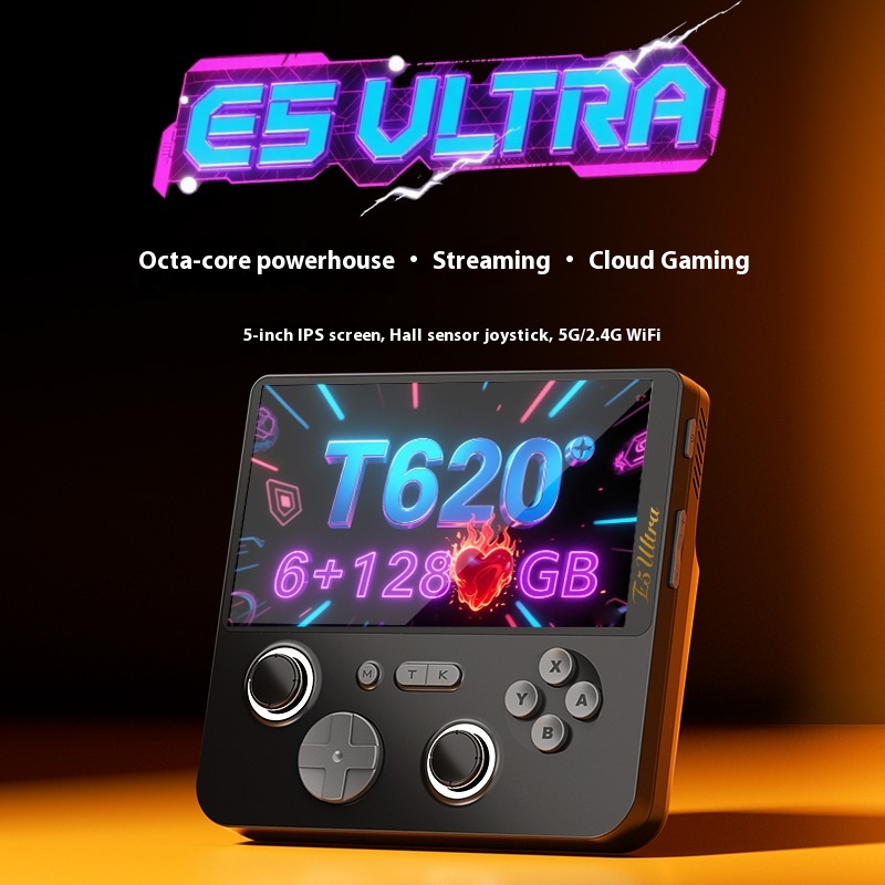 Retro Gaming Power Bank - 2025 New Dual System E5 Ultra