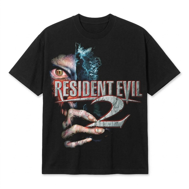 Retro Gaming Aesthetic - Retro Survival Horror Game Player T-shirt
