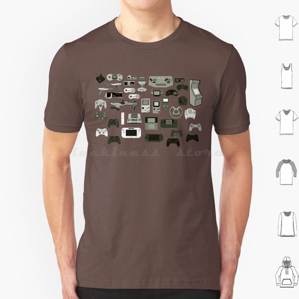 Self Control T Shirt Big Size  - đánh giá và giá Retro Gaming Guy