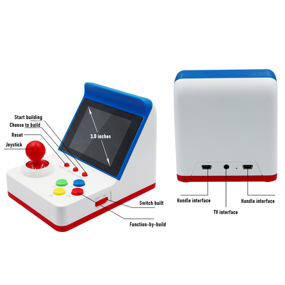 360 Video Games3inch 8Bit Port - đánh giá và giá Retro Gaming Handheld