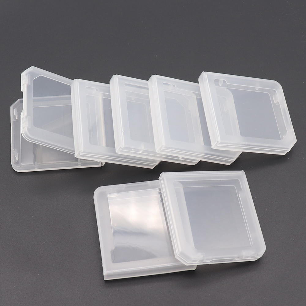 10 Pcs Clear Plastic Game Cart - đánh giá và giá Game Cartridge Case