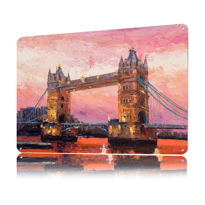 Travel to London Metal Poster  - đánh giá và giá Retro Gaming In London