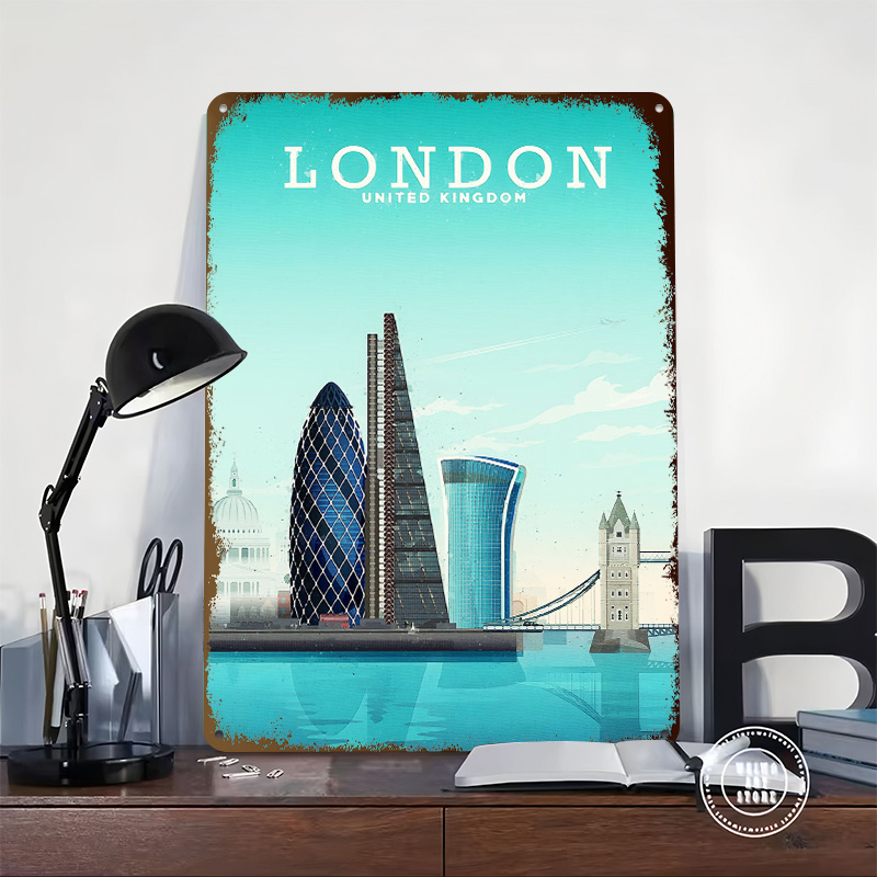 London Travel Metal Poster Cus - đánh giá và giá Retro Gaming In London