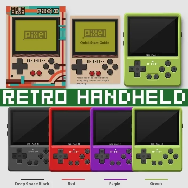 5000+ Games 2025 GKD Pixel 2 M - đánh giá và giá Retro Gaming Power Bank