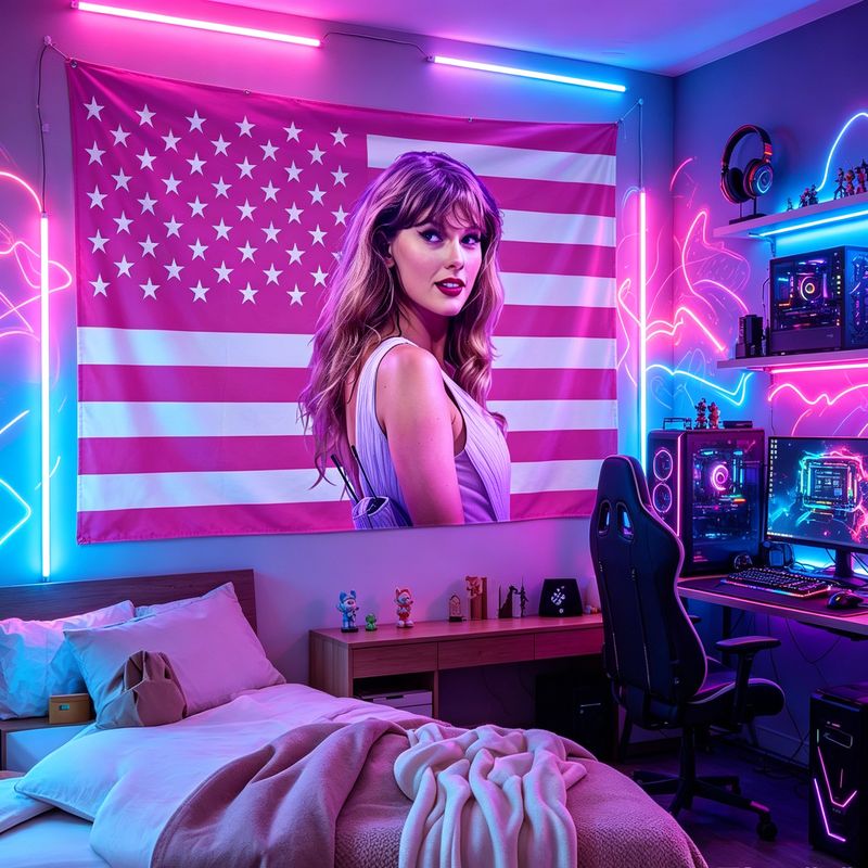 VIKAMA American Flag Female Si - đánh giá và giá Retro Gaming Aesthetic