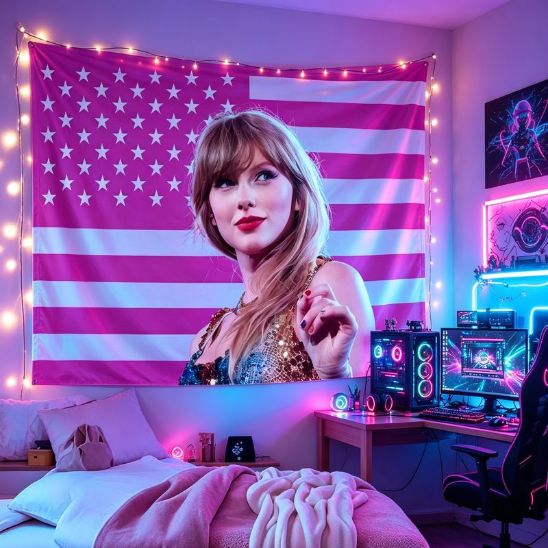VIKAMA American Flag Female Si - đánh giá và giá Retro Gaming Aesthetic