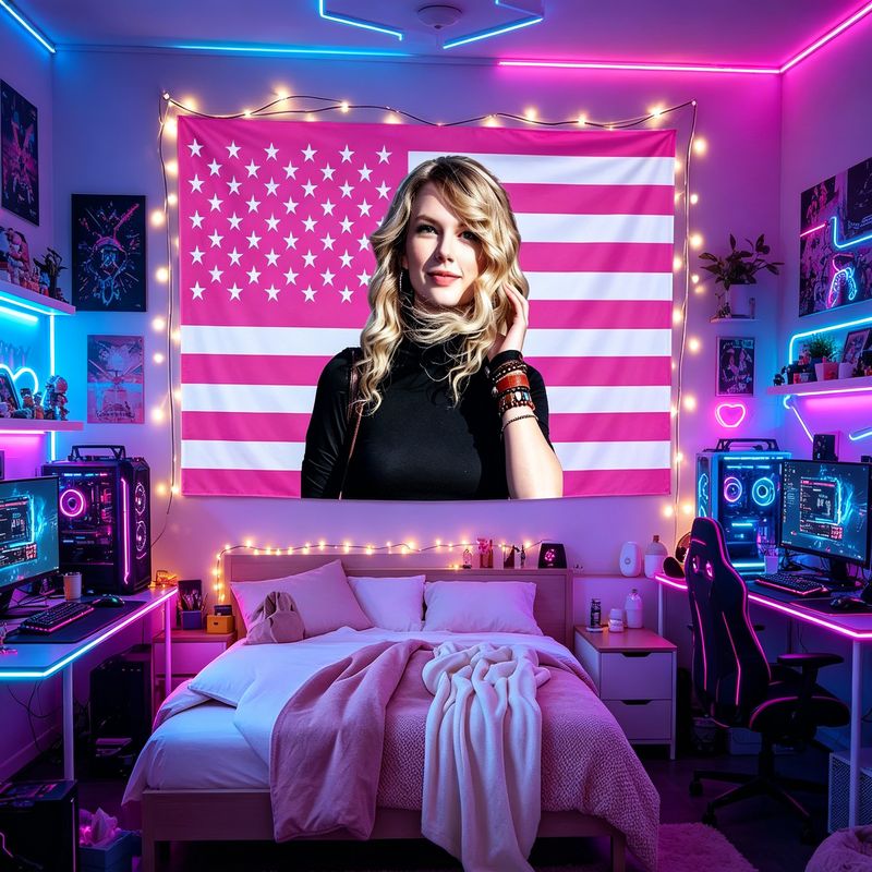 VIKAMA American Flag Female Si - đánh giá và giá Retro Gaming Aesthetic