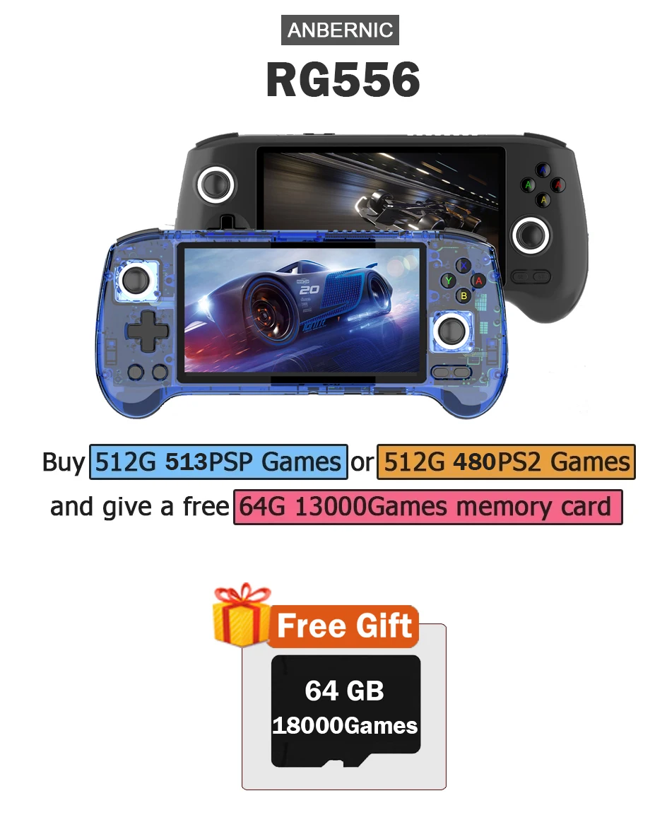 ANBERNIC RG556 Handheld Game C - đánh giá và giá Retro Gaming Handheld
