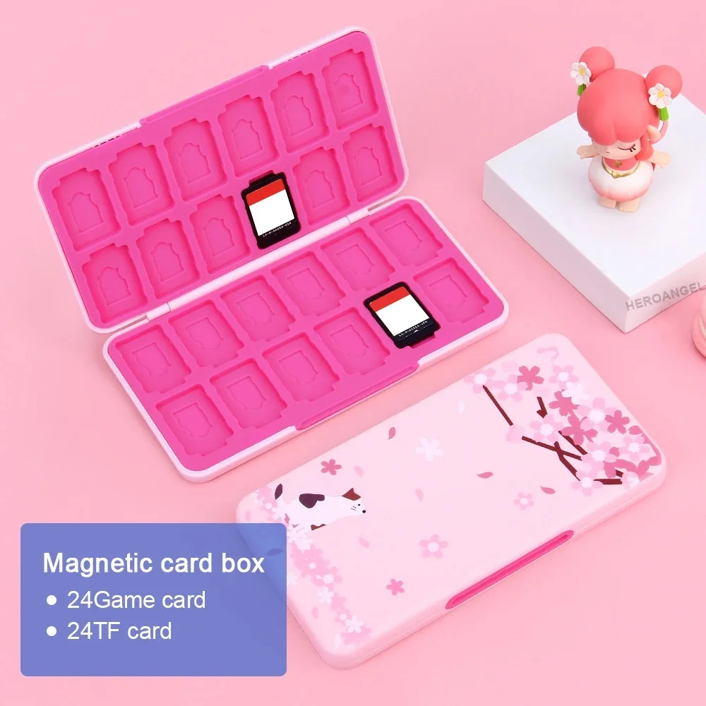 24 in 1 Cute Magnetic Game Car - đánh giá và giá Game Cartridge Case