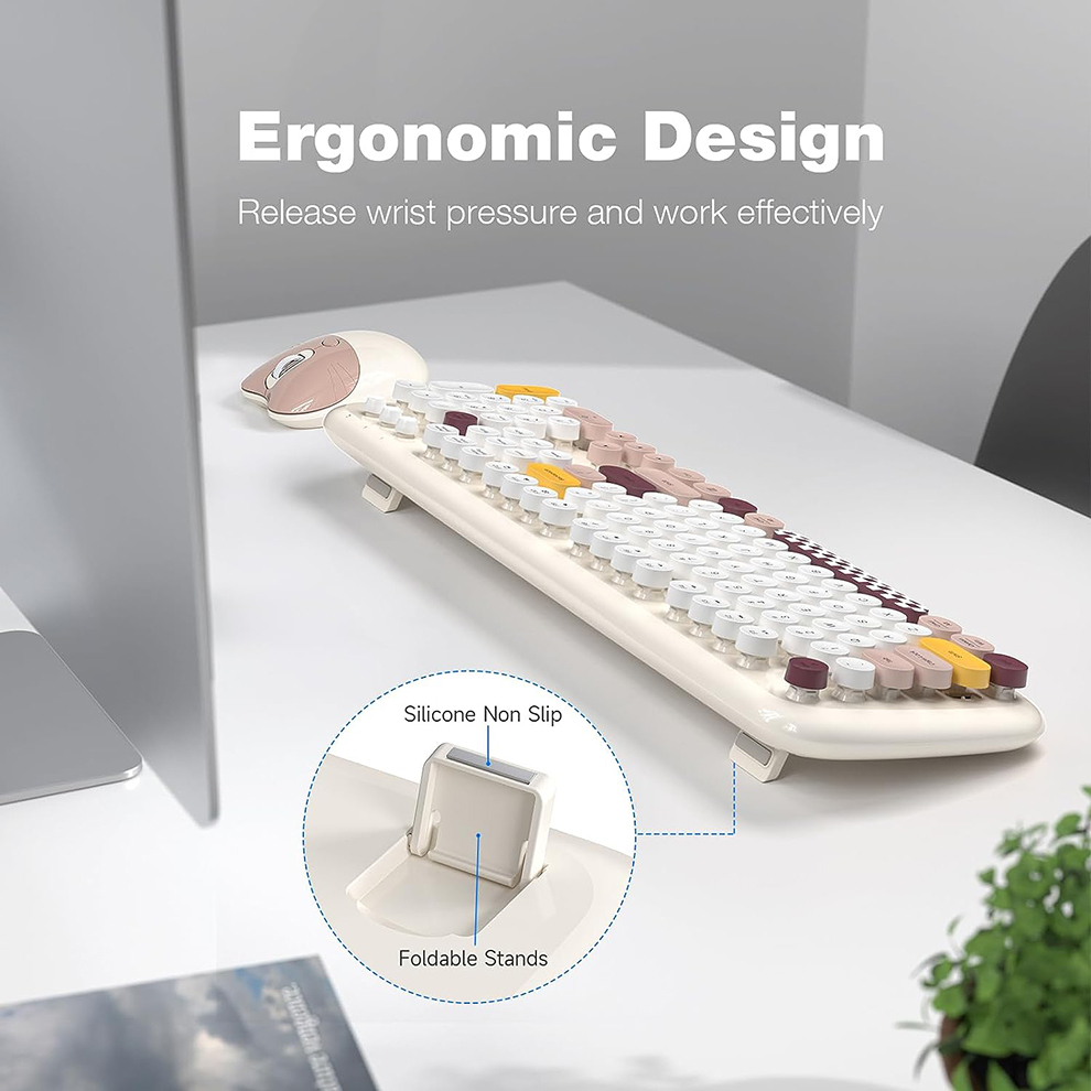 MOFII Wireless Keyboard and Mo - đánh giá và giá Retro Gaming Kc