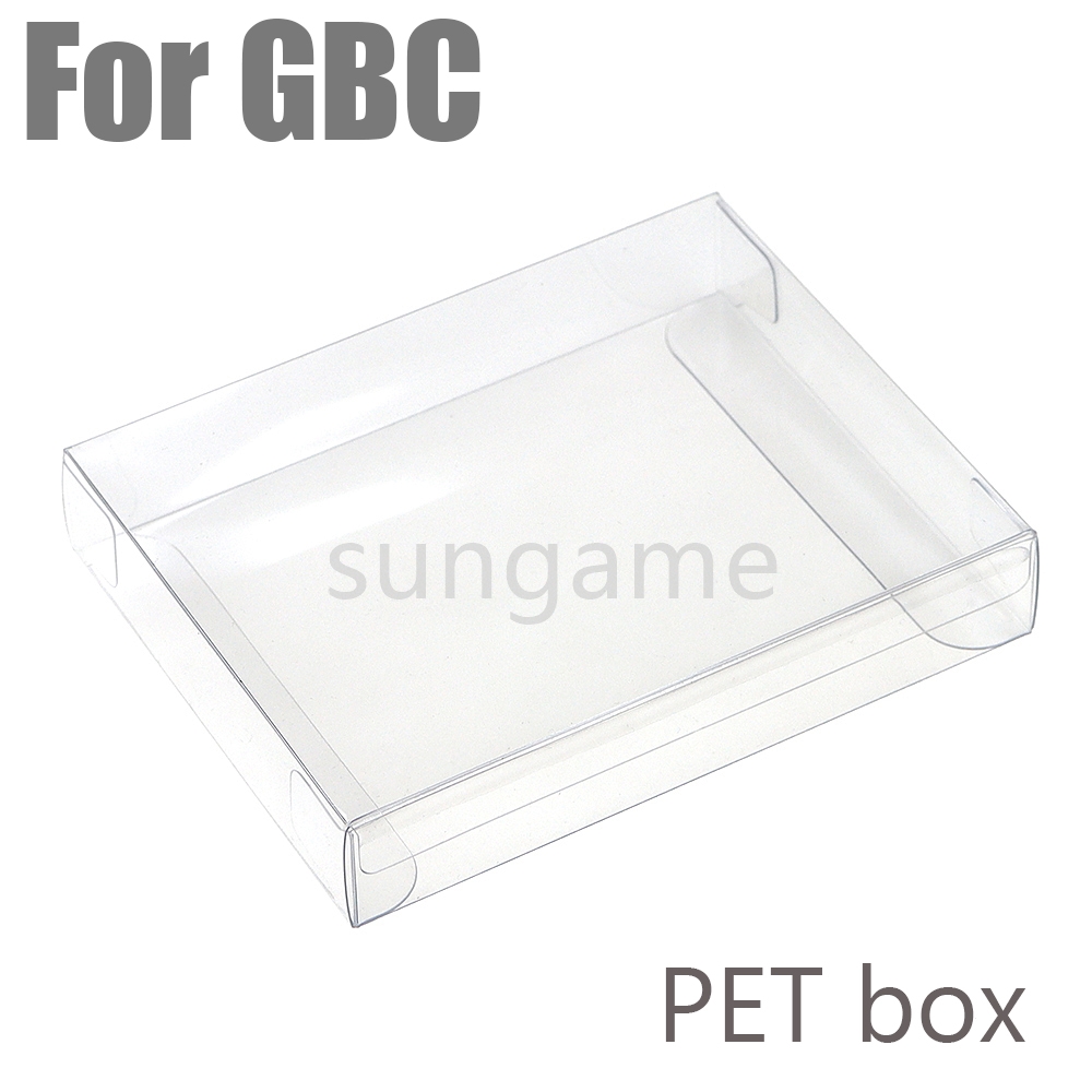 3pcs PET Display Box For GBC P - đánh giá và giá Game Cartridge Case